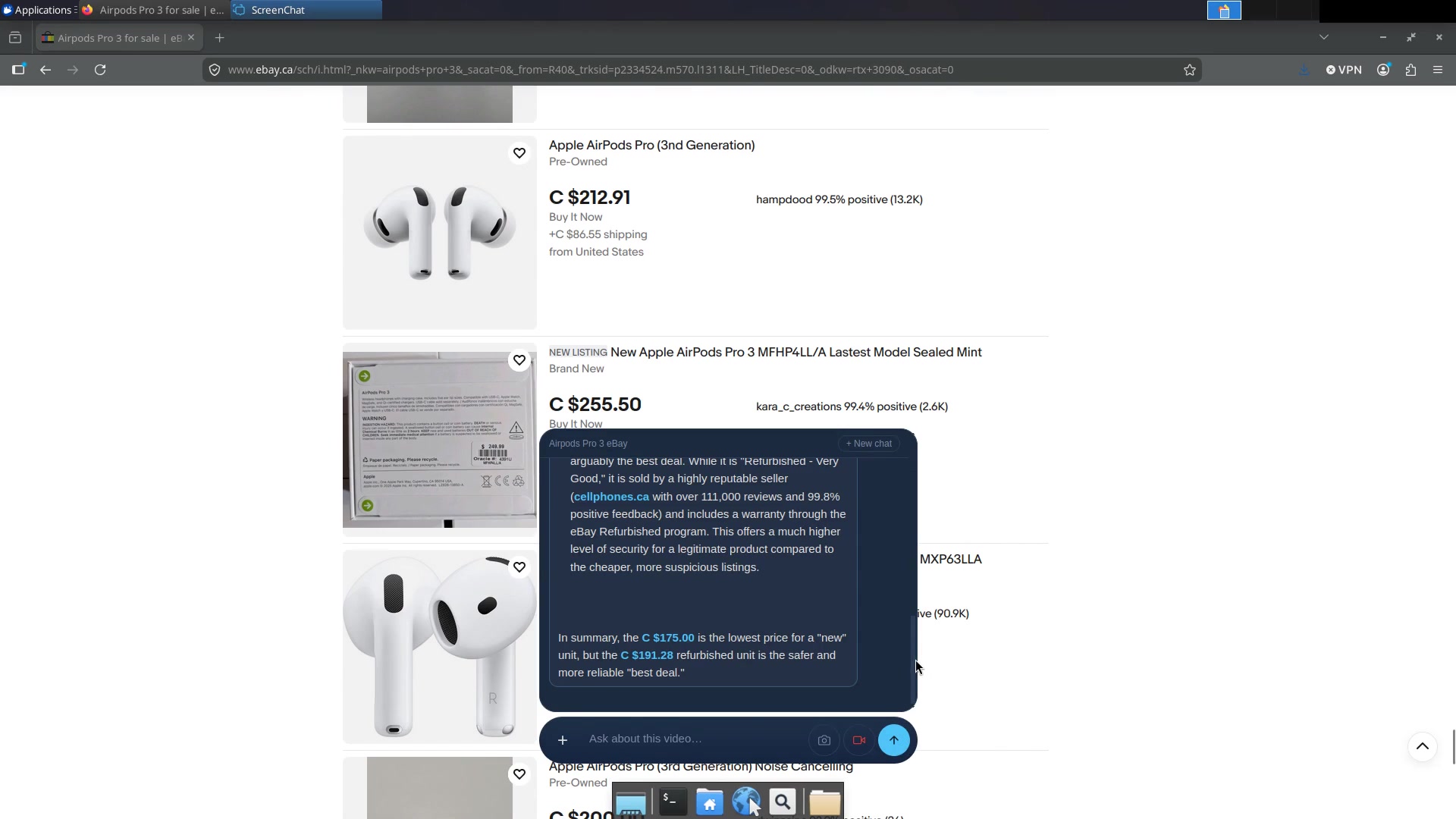 ScreenChat demo